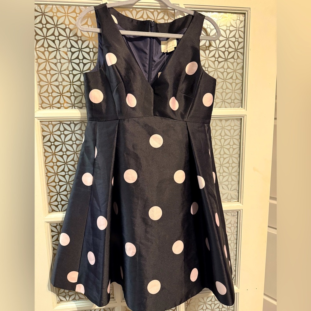Kate spade steal the Spotlight polka dot party dress 10 NWT